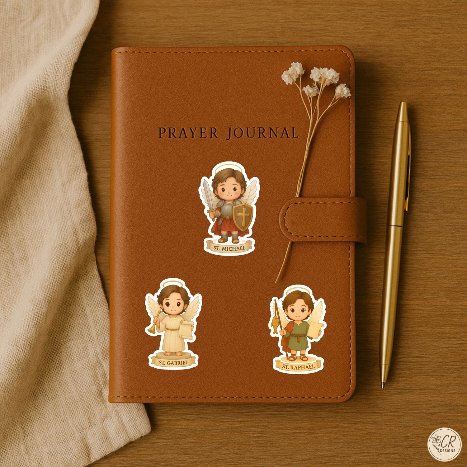 Sacred Saint Sticker Sheet (set 1)