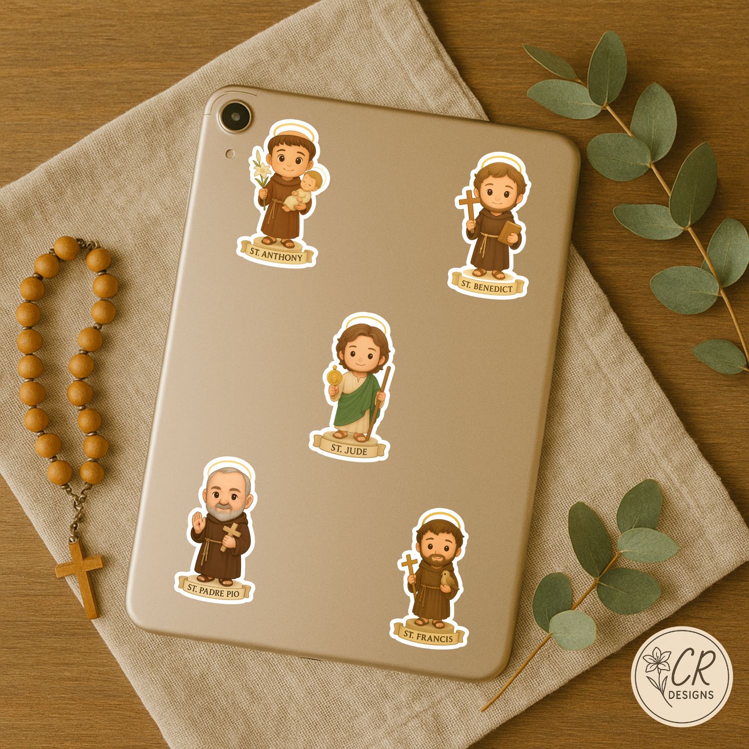 Sacred Saint Sticker Sheet (set 2)