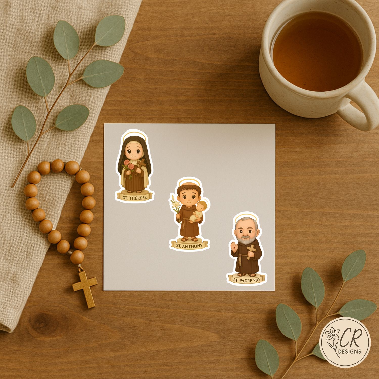 Sacred Saint Sticker Sheet (set 2)