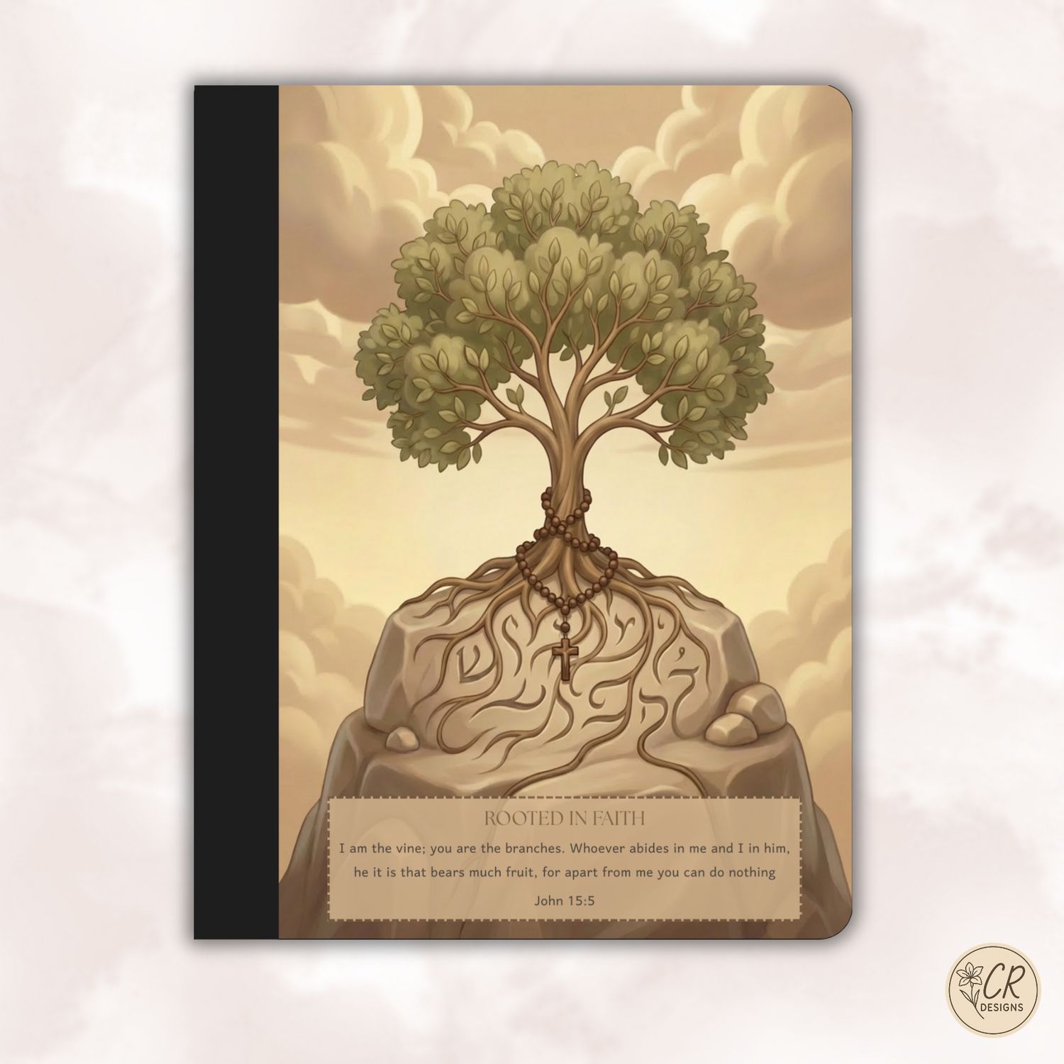 Rooted In Faith Composition Notebook