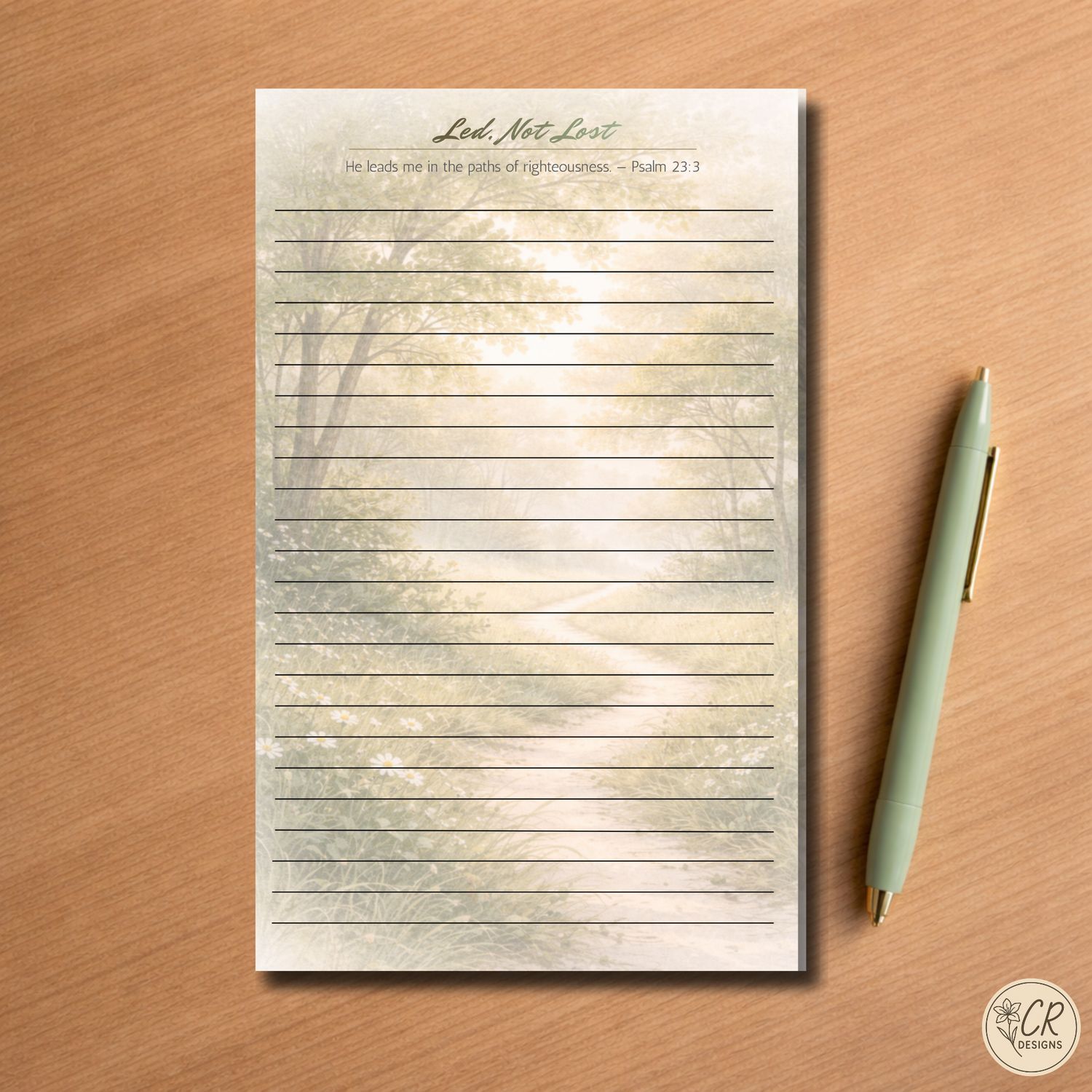 Led Not Lost Notepad