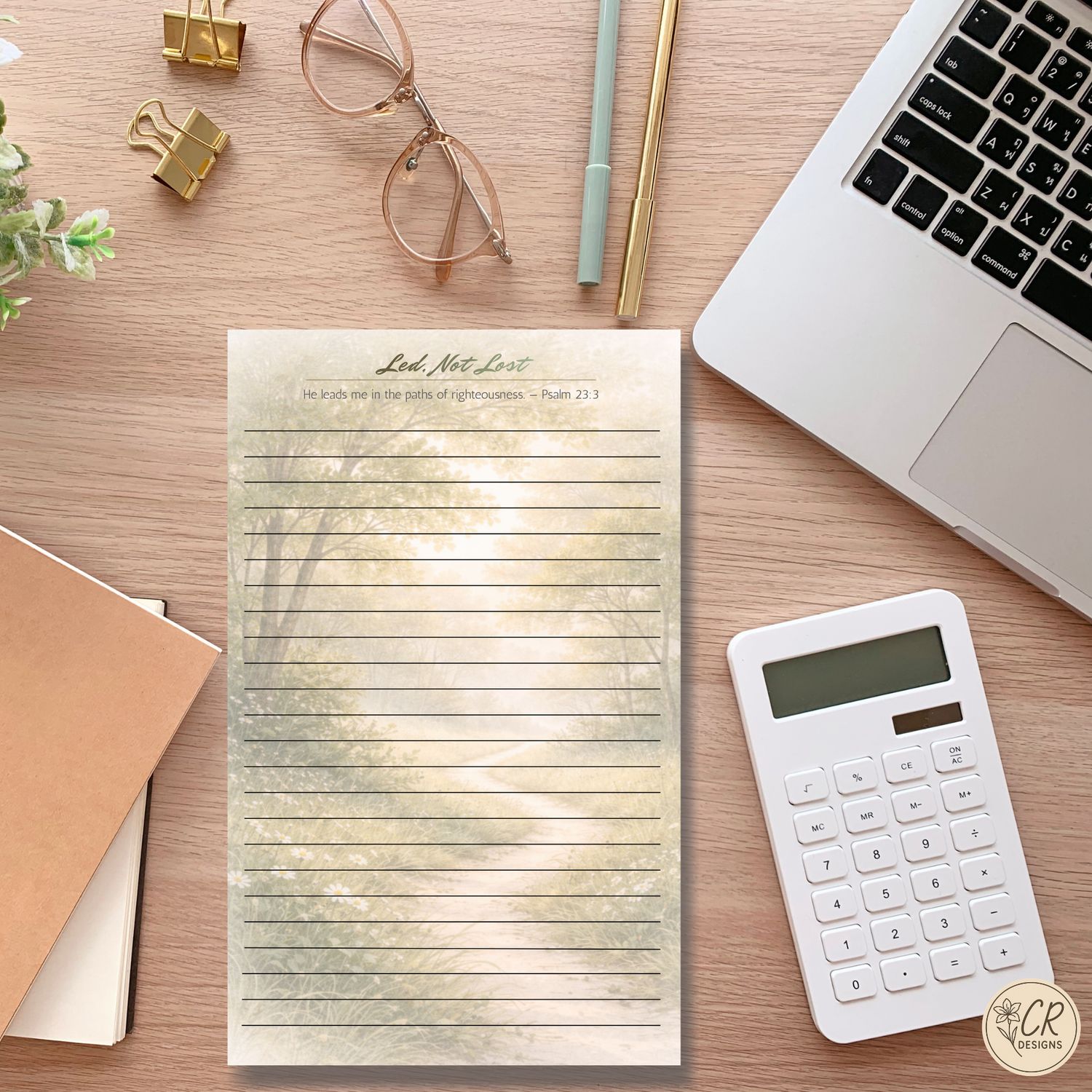 Led Not Lost Notepad