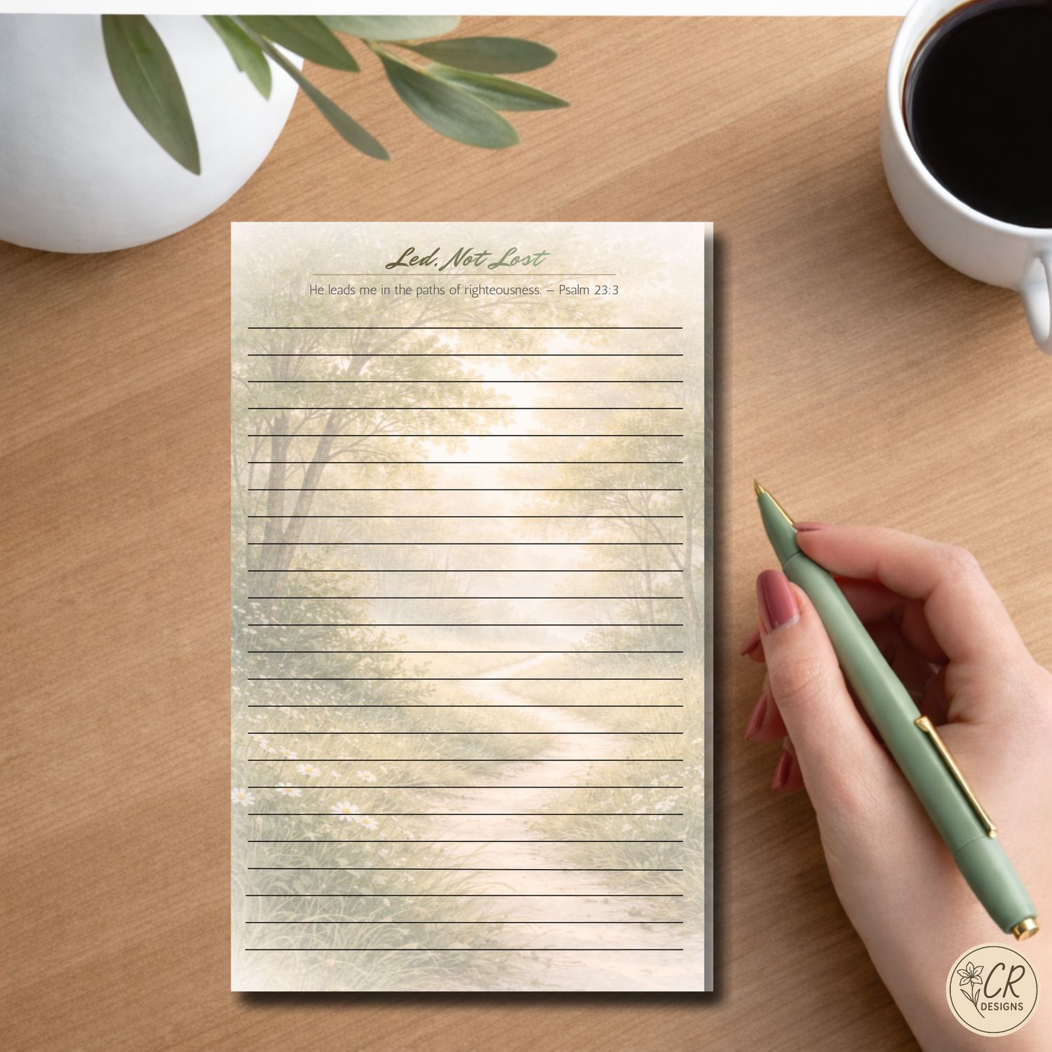 Led Not Lost Notepad