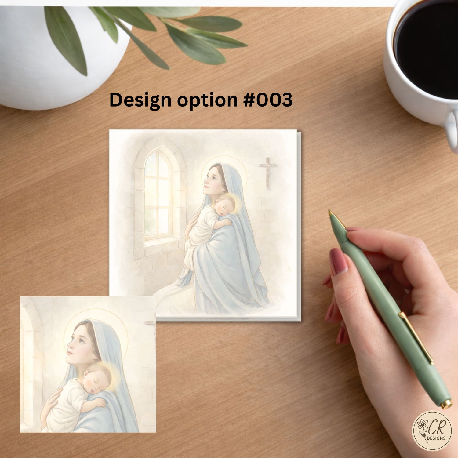 Madonna &amp; Child Notepad 3x3