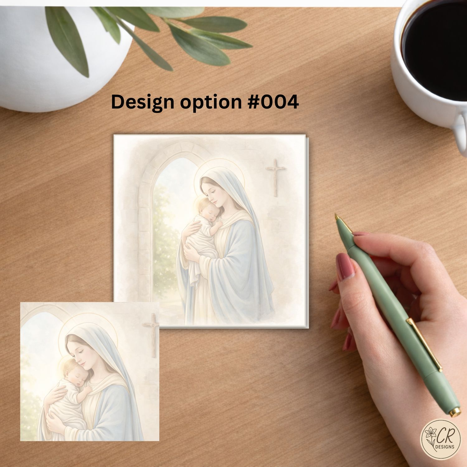 Madonna &amp; Child Notepad 3x3