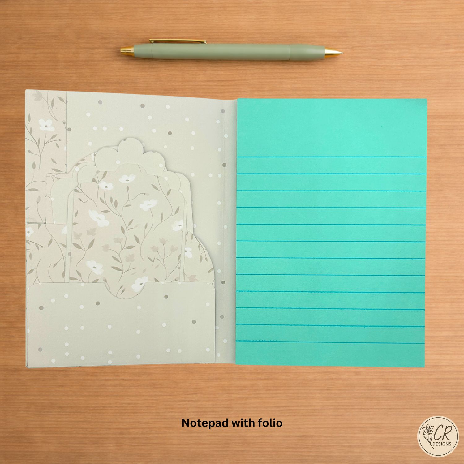 Notepad Folio 3.5x5 Sticky Notepad