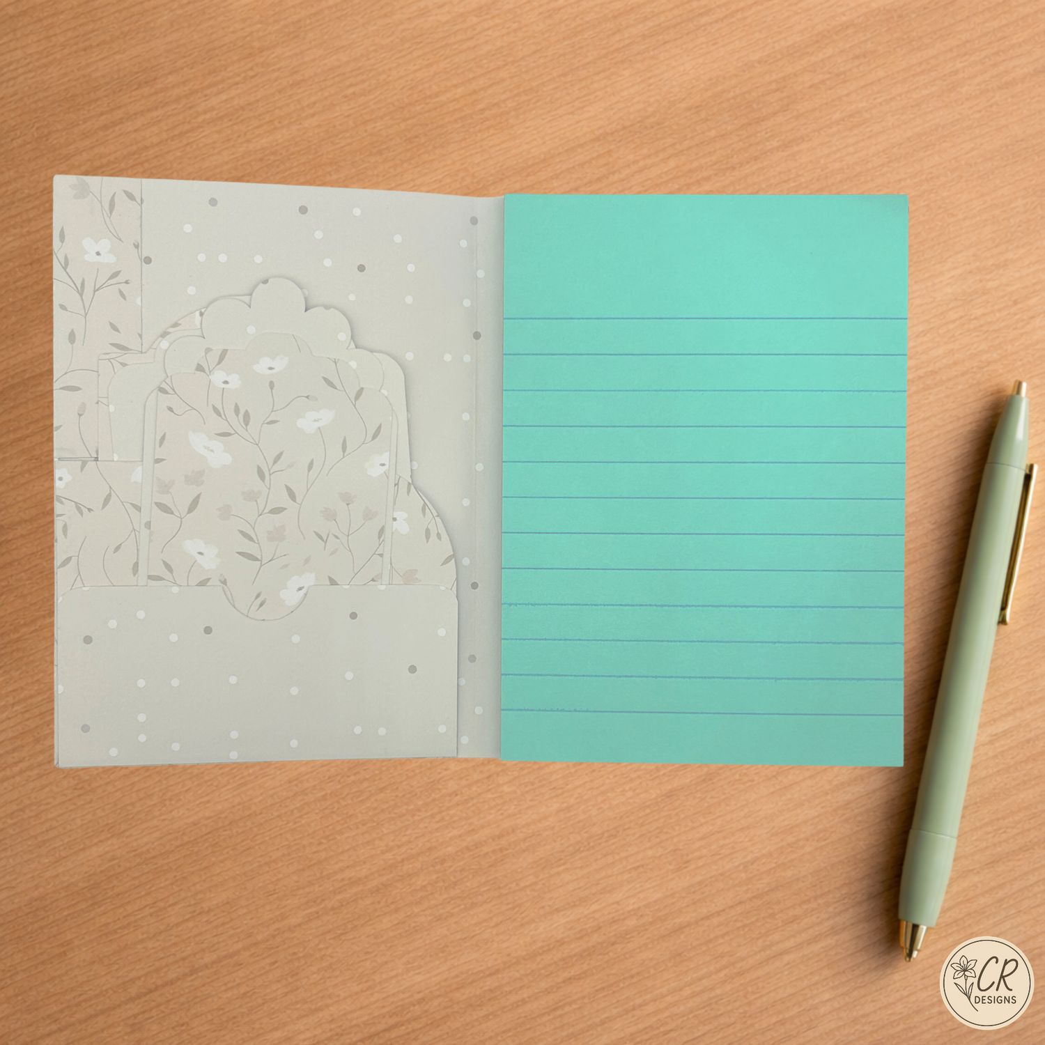 Notepad Folio 3.5x5 Sticky Notepad