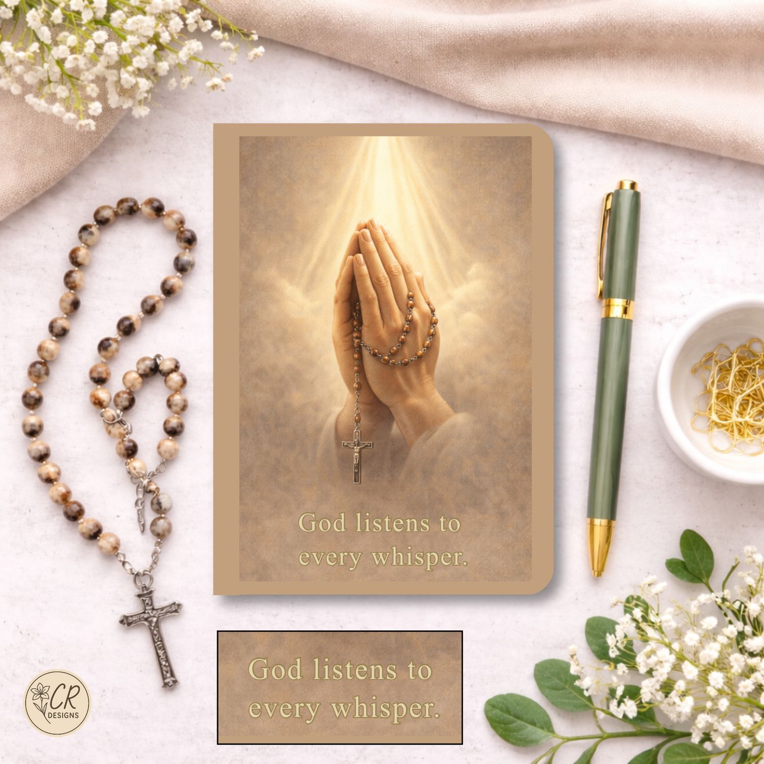 Sacred Light Collection Mini composition notebook