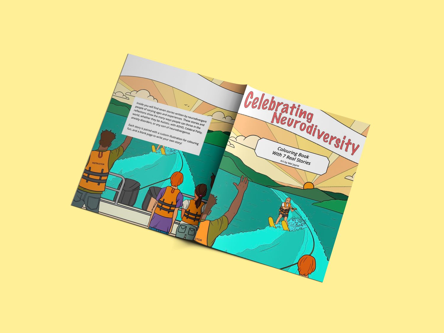 Celebrating Neurodiversity Colouring Book