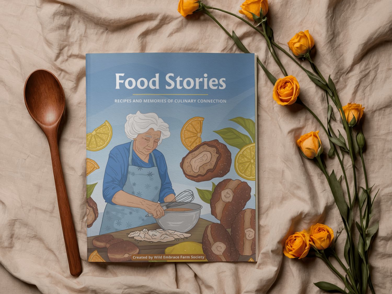 Food Stories Recipe and Colouring Book
