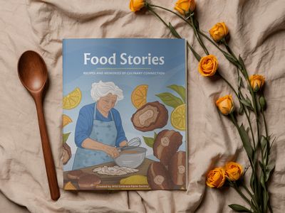 Food Stories Recipe and Colouring Book