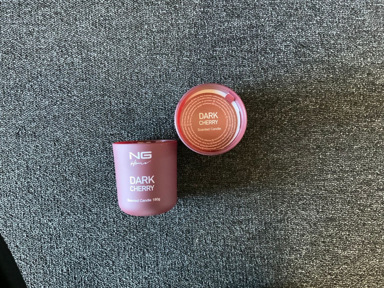 Dark Cherry Scented Candle