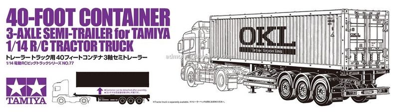 Container 3-Axel Trailer 40FOOT