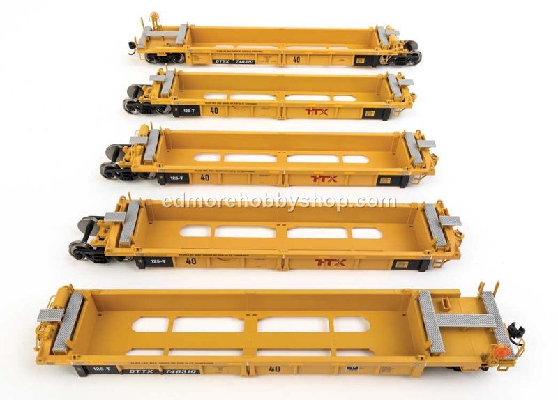 Thrall 5-Unit Rebuilt 40' Well Car - Ready to Run #748310