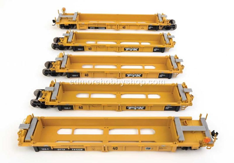 Thrall 5-Unit Rebuilt 40' Well Car - Ready to Run #741228