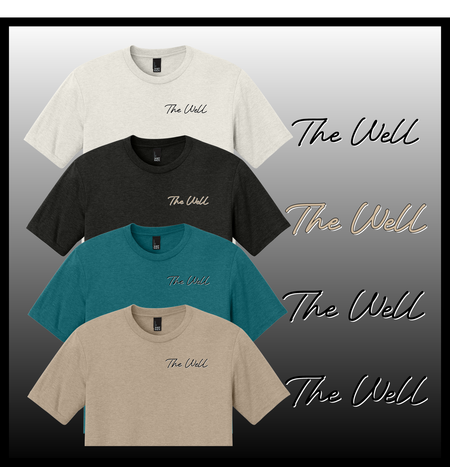 The Well Lapel Tri-Blend T-Shirt