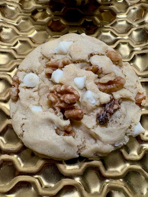 Nutty Walnut White Chocolate Chip Cookie