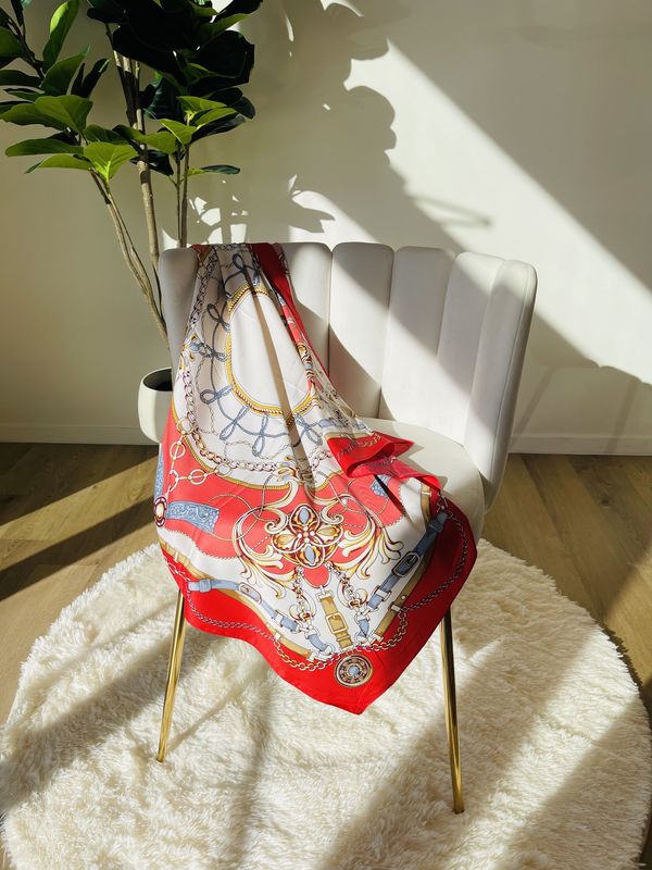 Pink Royal Jewel Scarf