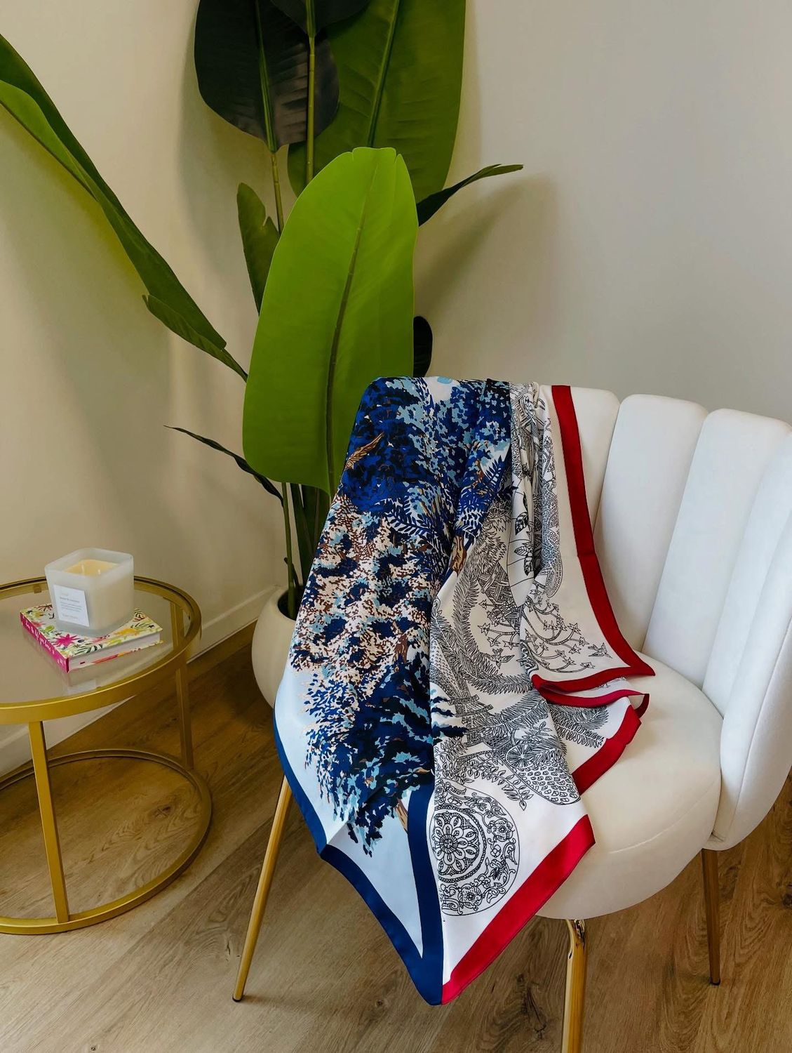 Two Version Pattern Scarf