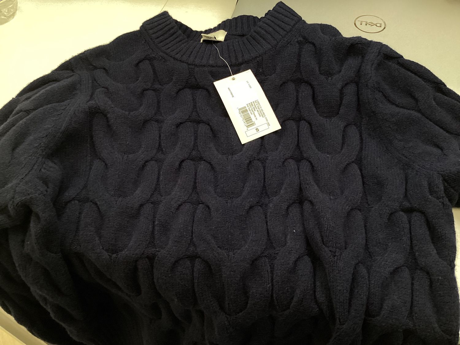 Navyblue knit long sleeve