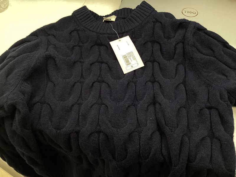 Navyblue knit long sleeve