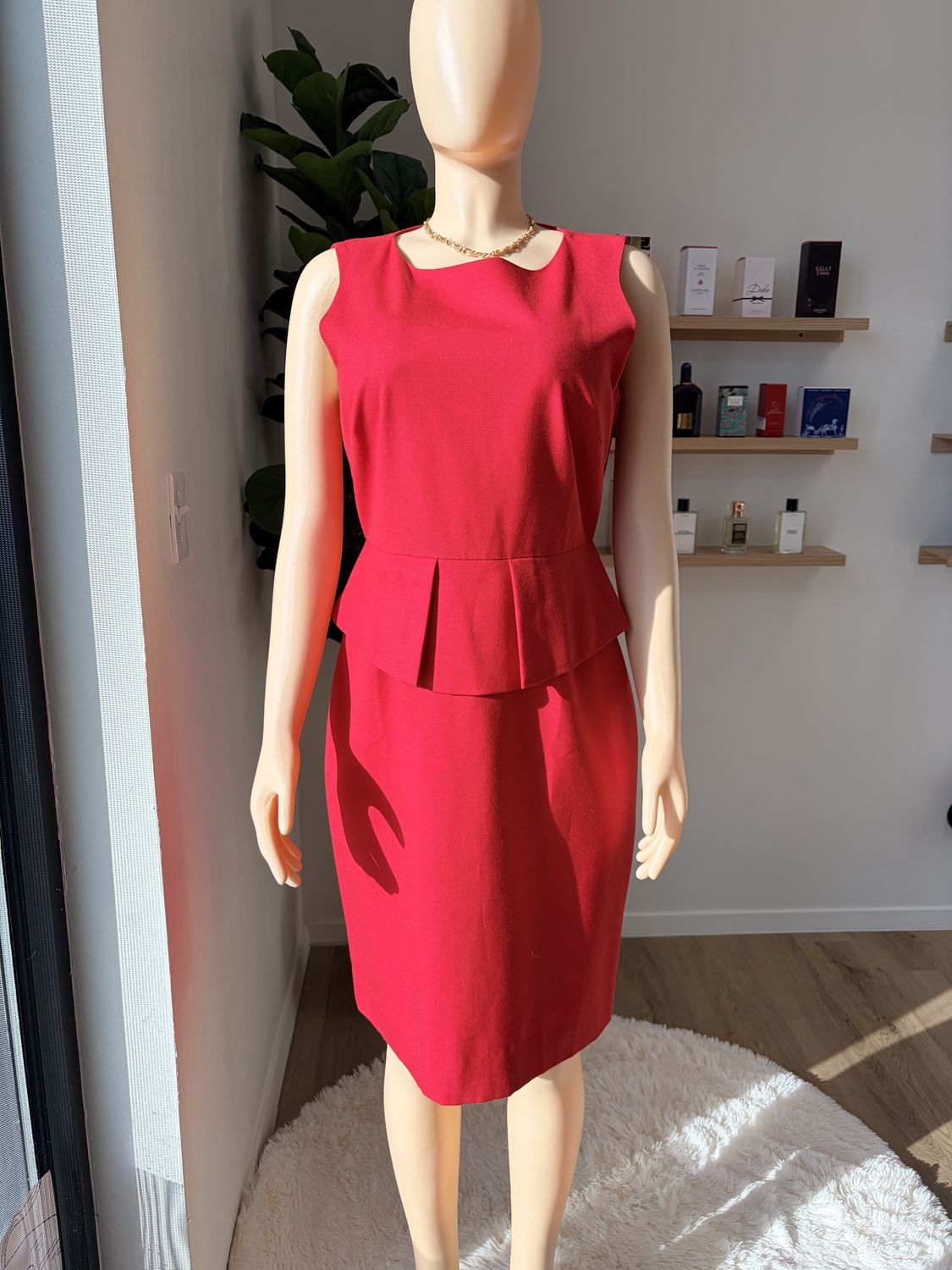 sleeveless midi dress midi dress cotton material