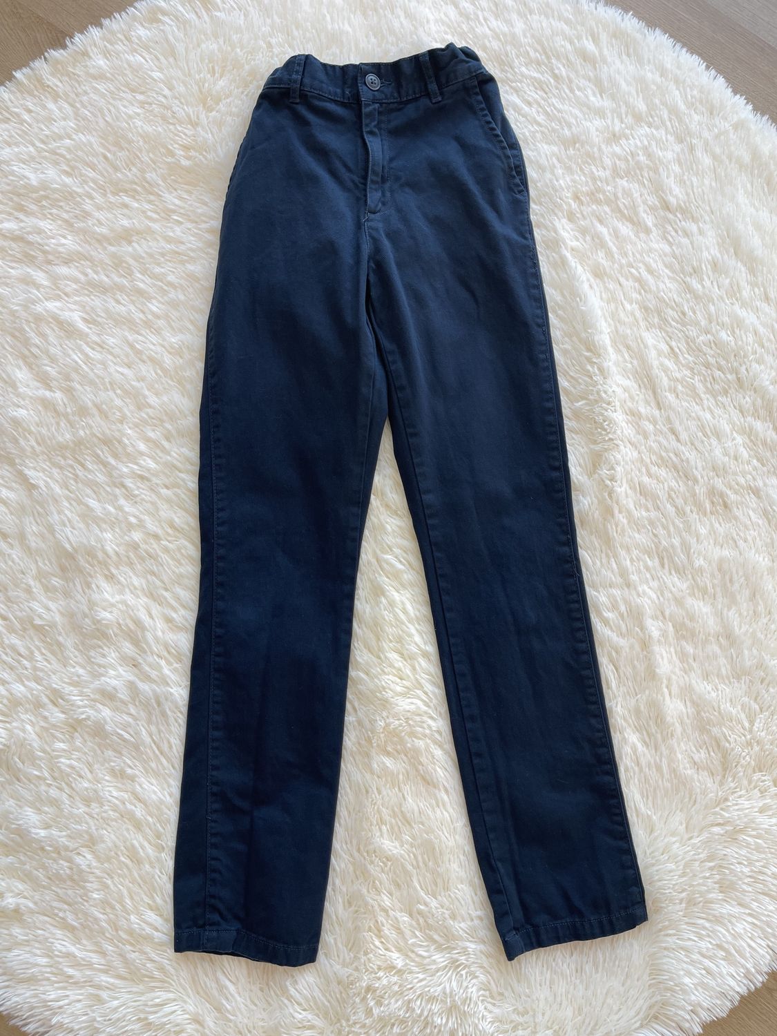 Boy slim blue pants
