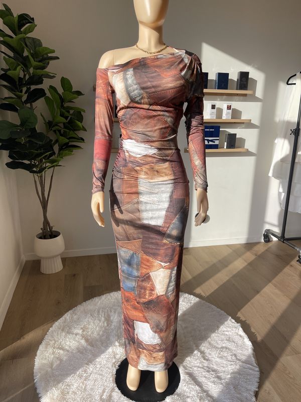 Green brown Abstract