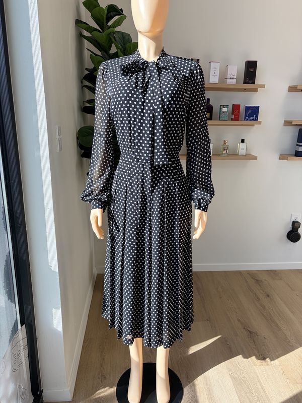 MK polka dot capri jumpsuit