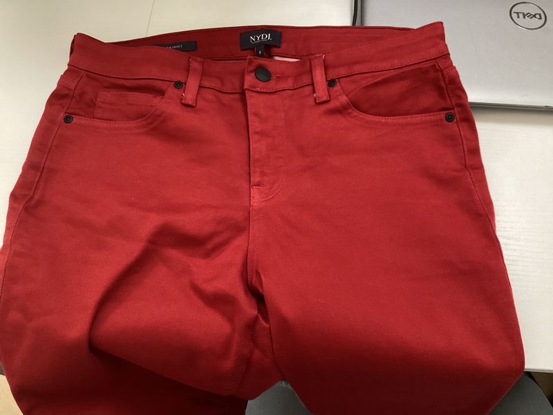 NYDJ red pants