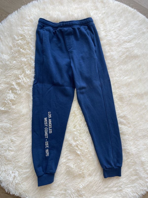 Zara Navy Blue Sweatpants