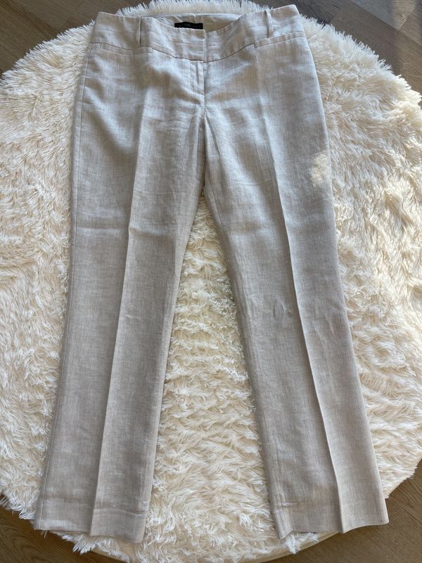 The Limited Sparkly Off-White Pants