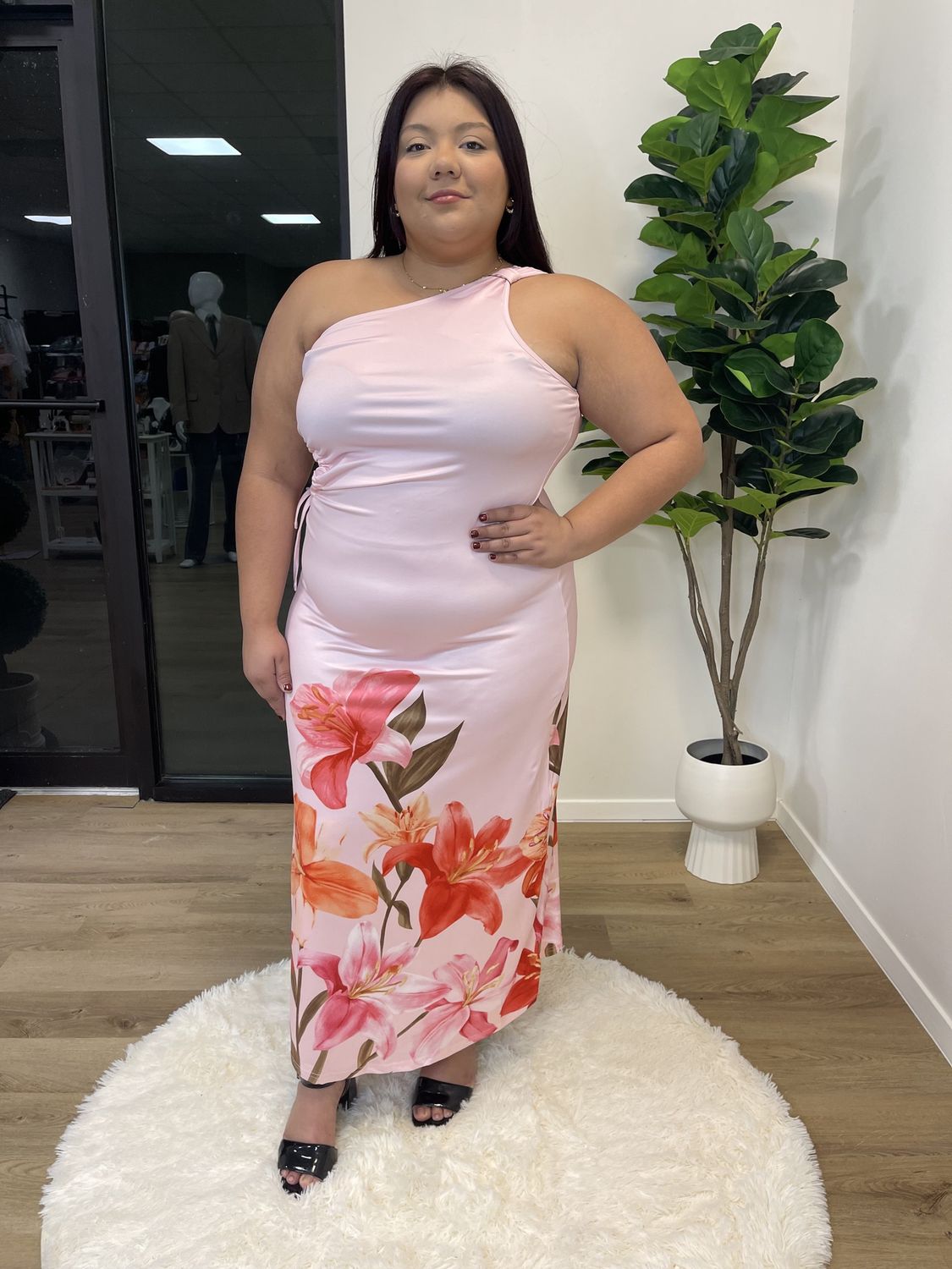 Brunch Floral Pink Dress