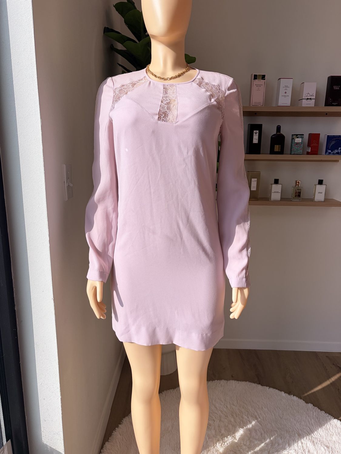 BCBG pink dress
