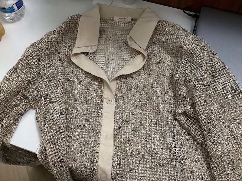 Peach knit longsleeve