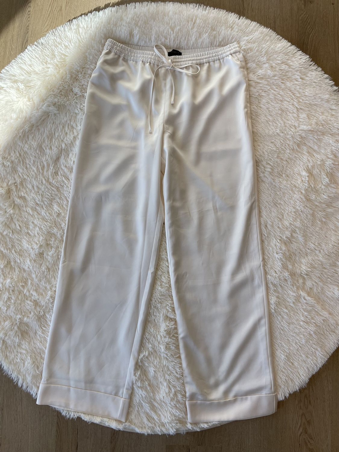 Trouser, Color: Cream, Size: 8