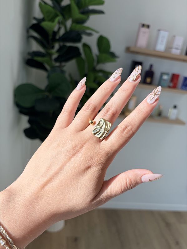 Small Waves Rectangle Ring