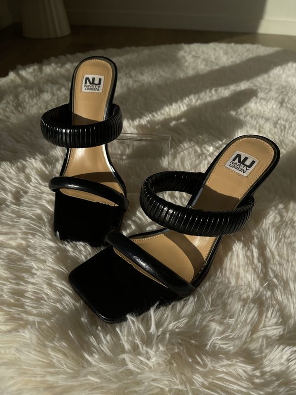 NU Black Heels