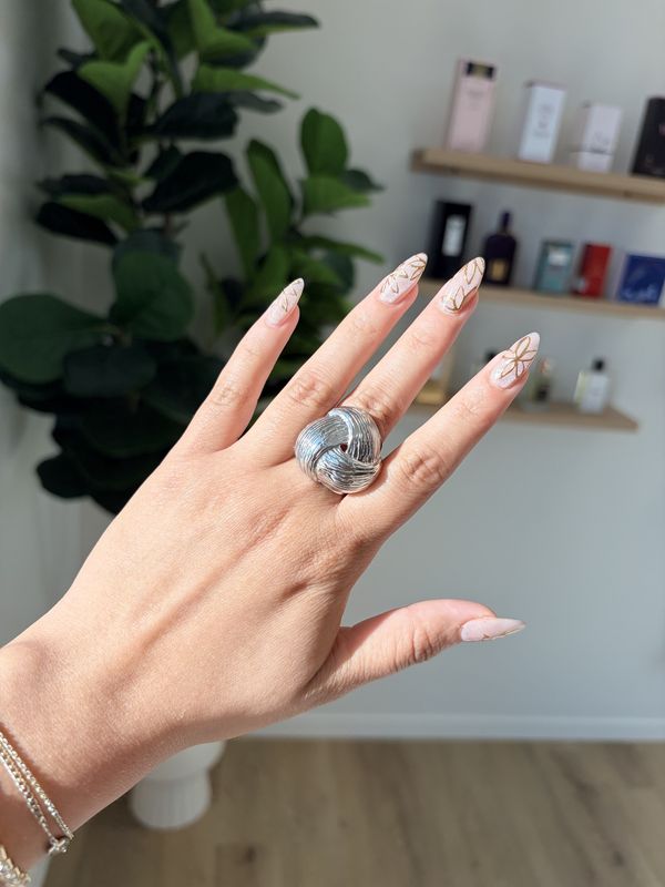 Silver Knot Ring
