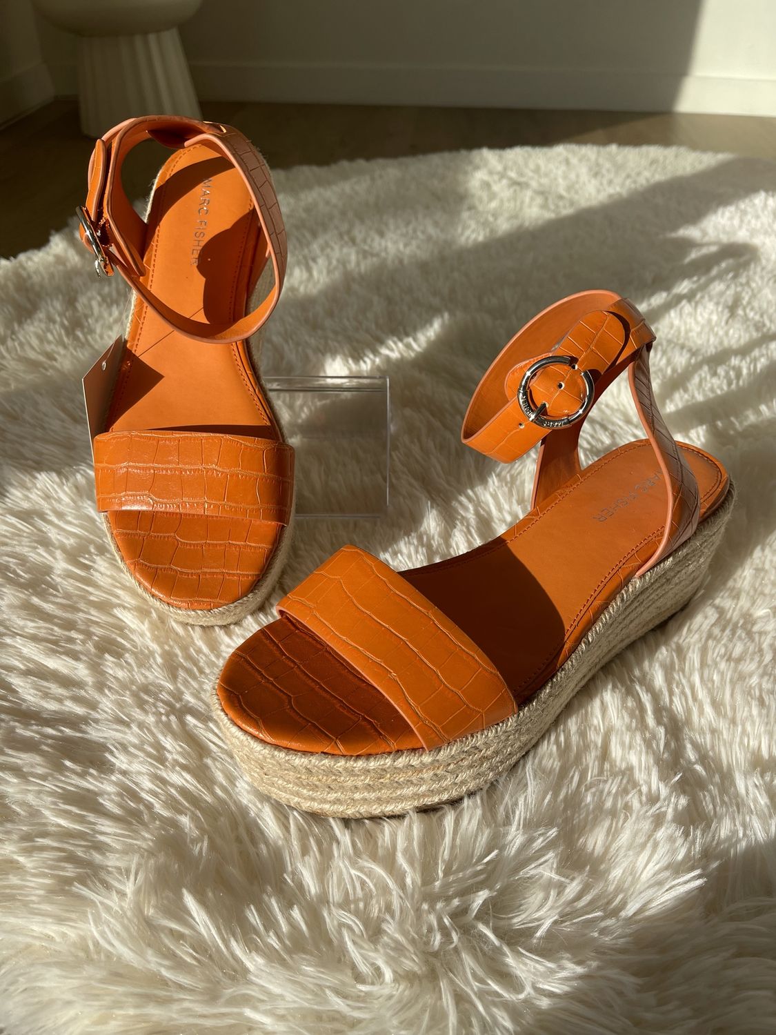 Espadrille wedge sandal