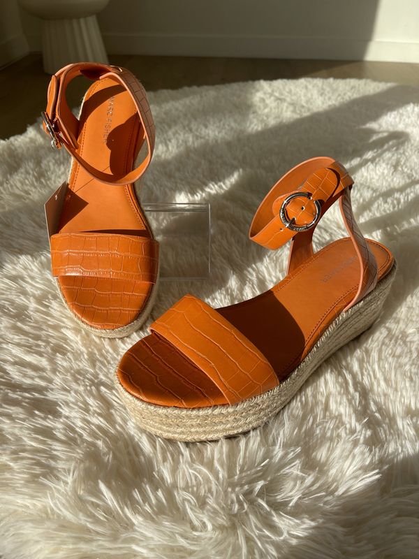 Espadrille wedge sandal