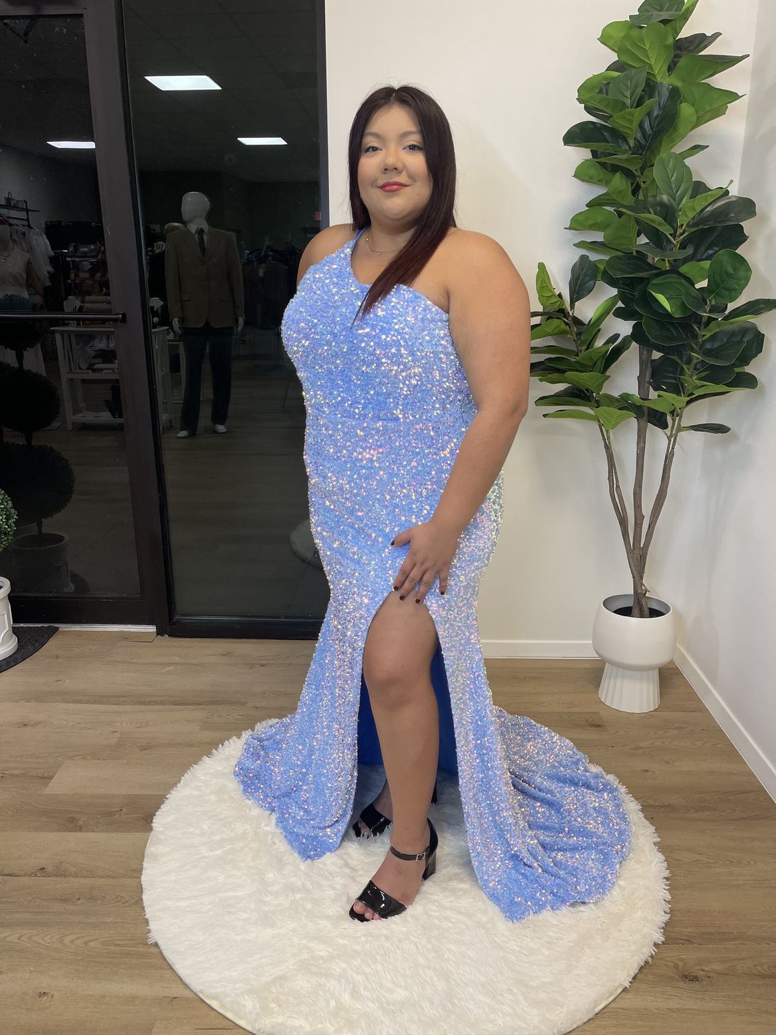 Stardust Gown Diamond Blue