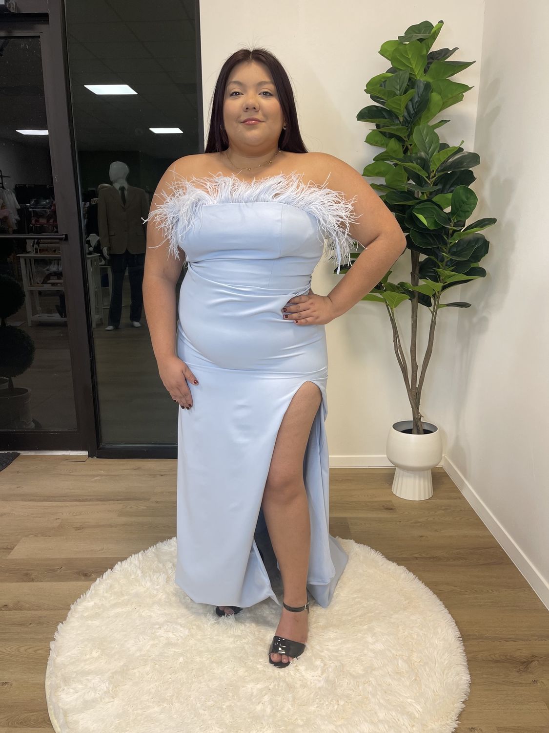 Sochi Gown Dusty Blue