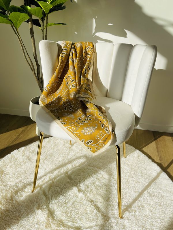 Mustard Autumnal Scarf