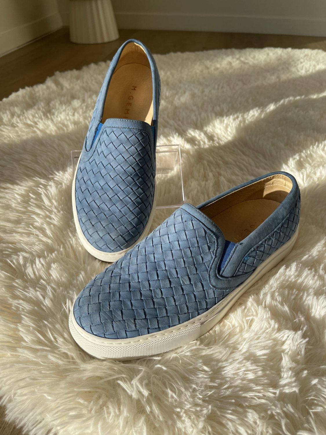 M.Gemi Blue Espadrilles