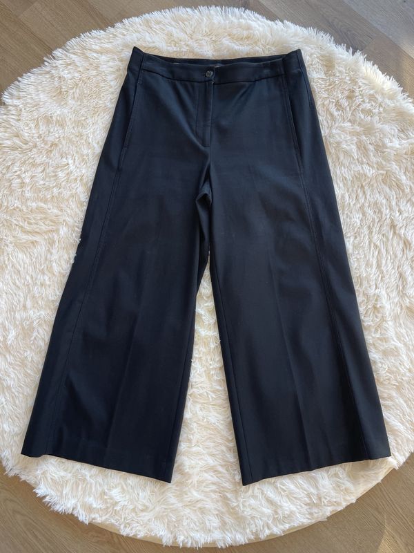 Ann Taylor Black Wide Leg