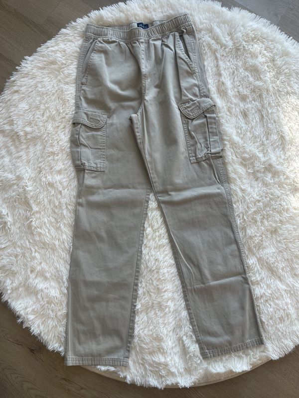 Boy Cargo Khaki Pants