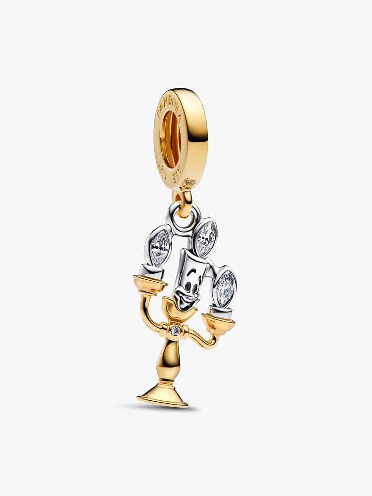 Pandora x Disney Beauty and the Beast Lumiere Dangle Charm