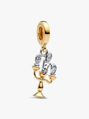 Pandora x Disney Beauty and the Beast Lumiere Dangle Charm