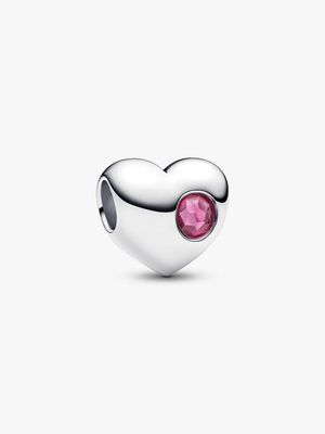 Pandora Birth Stone Heart Charms